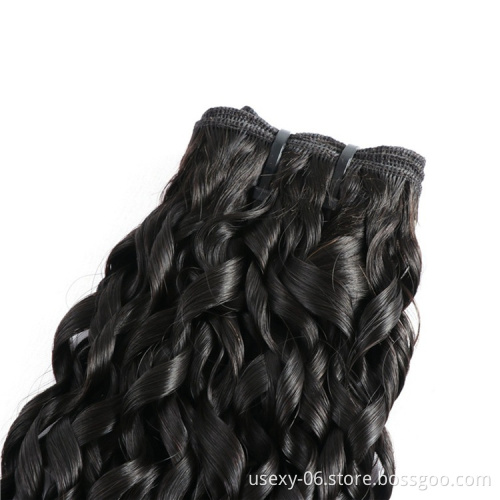 Usexy Best Selling Items Shedding Free Tangle Virgin Hair From Indian Pixie Curl Rim Hair Double Drawn
